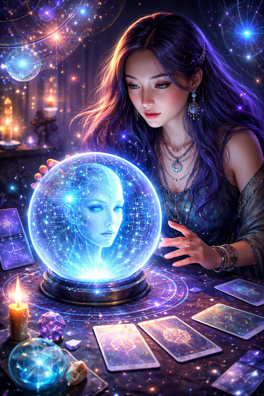 未来的神秘の占い師